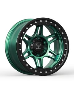 Big Bull Phantom 18X9 Burnt Green W/ Black Ring