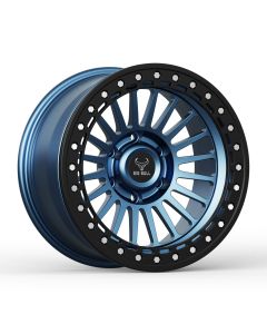 Big Bull Alpha 18X9 Midnight Blue W/ Black Ring