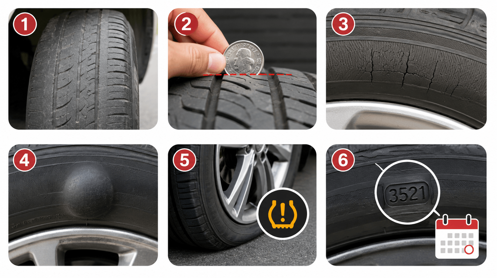 When to Replace Tyres in Saudi Arabia: 6 Clear Signs That Mean It's Time Right Now